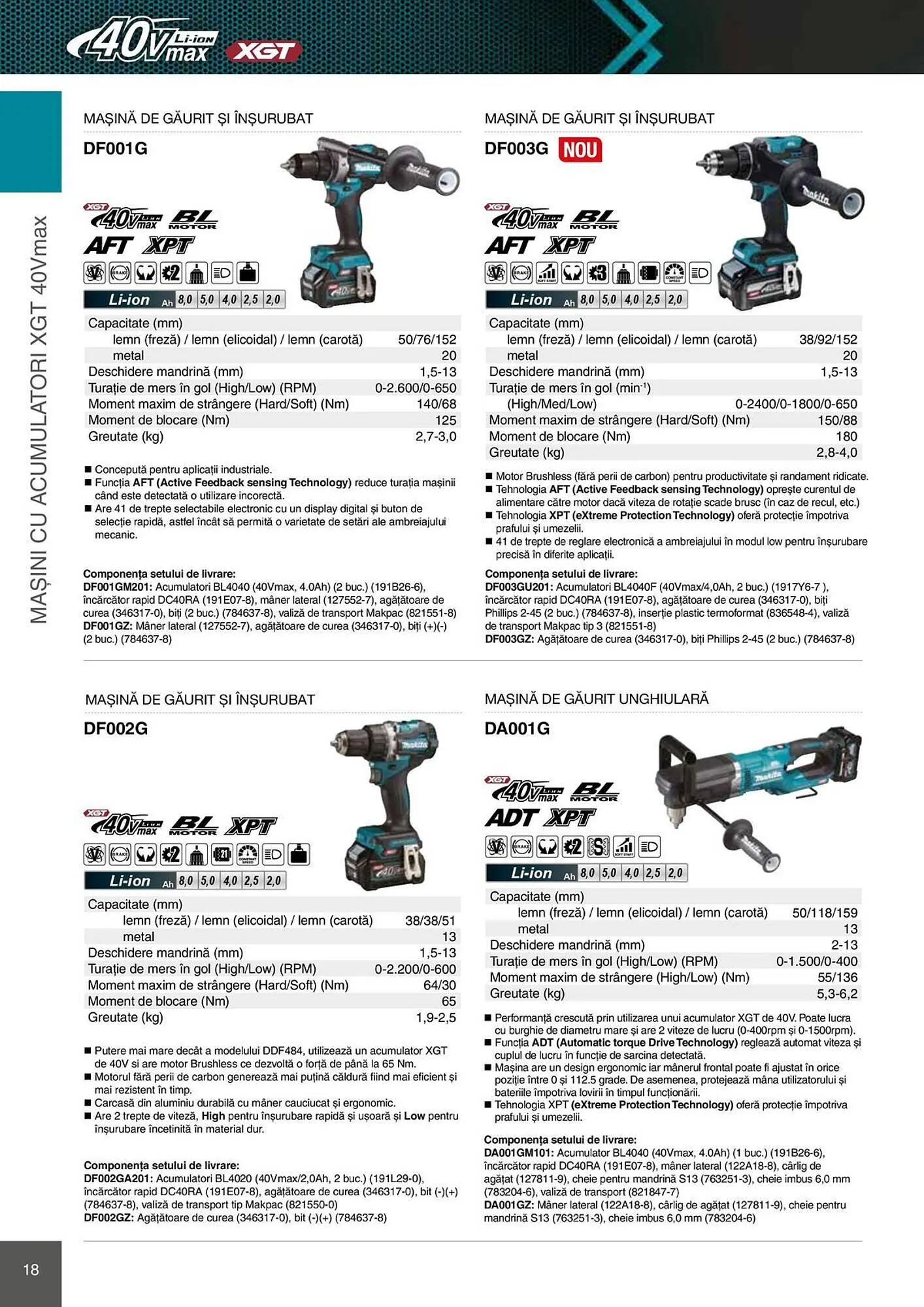 Catalog Catalog Makita de la 28 aprilie până la 31 decembrie 2026 - Revista Pagina 18