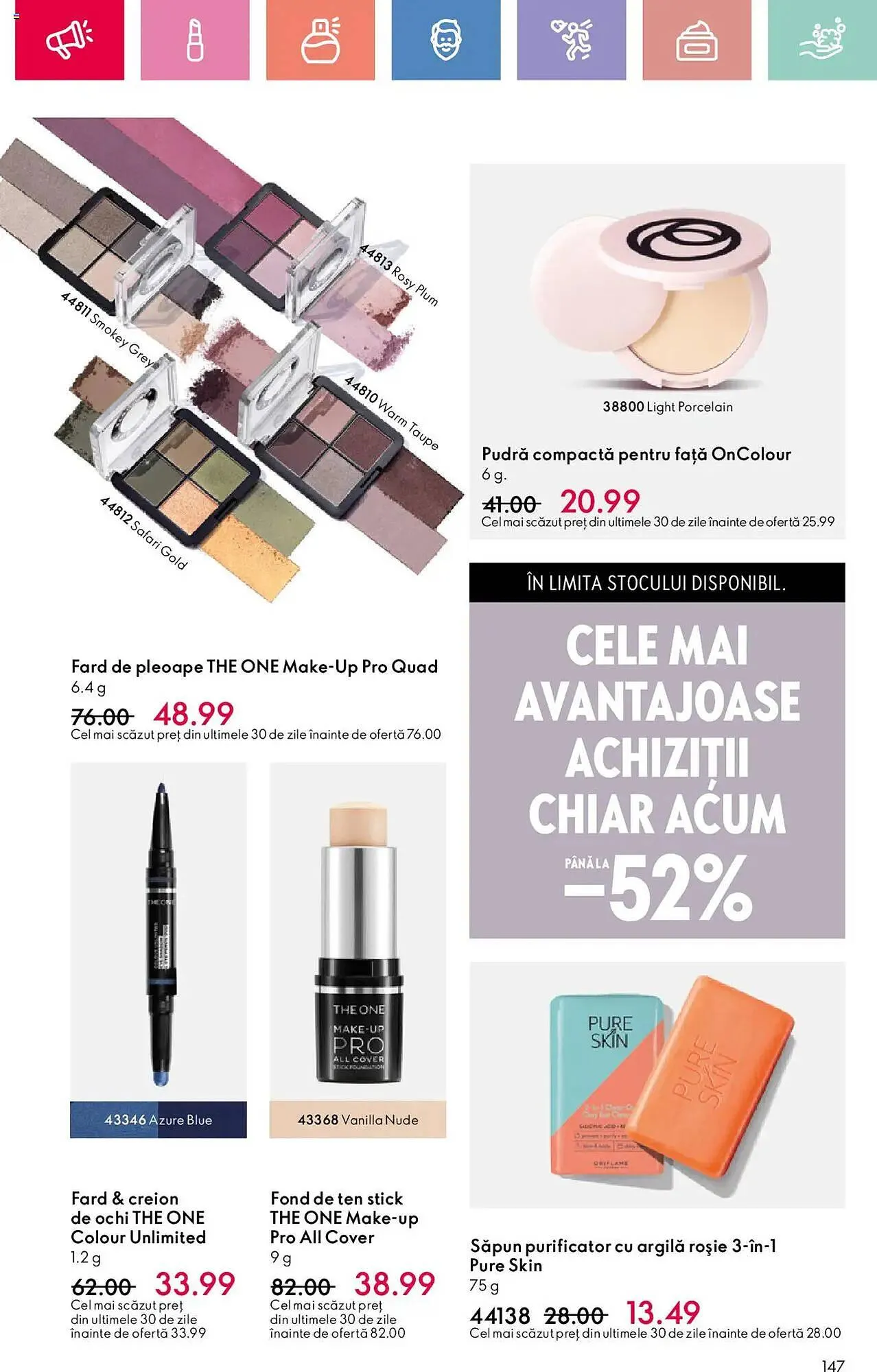 Catalog Catalog Oriflame de la 26 iulie până la 19 august 2025 - Revista Pagina 147