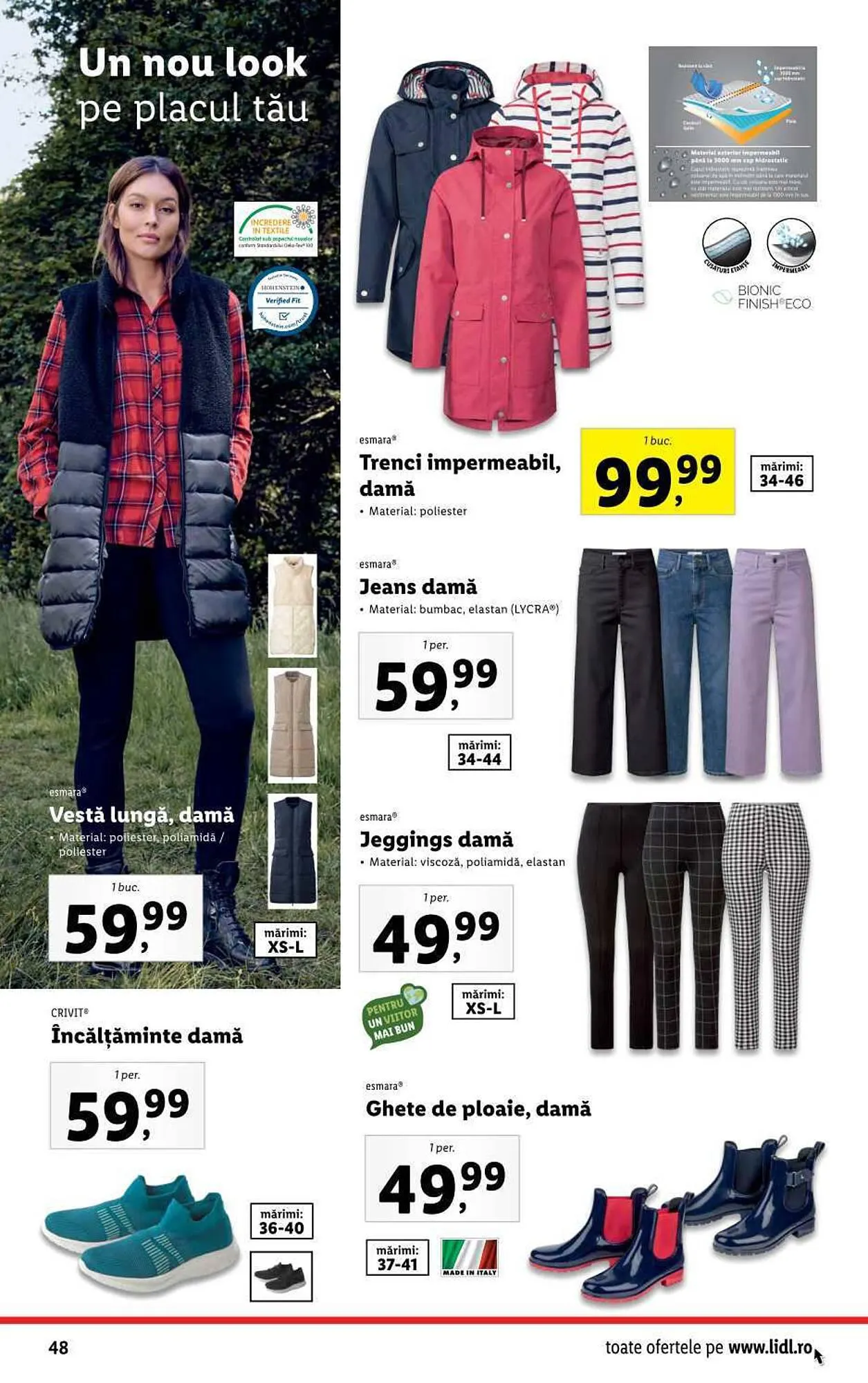 Catalog Lidl catalog de la 4 septembrie până la 10 septembrie 2023 - Revista Pagina 48