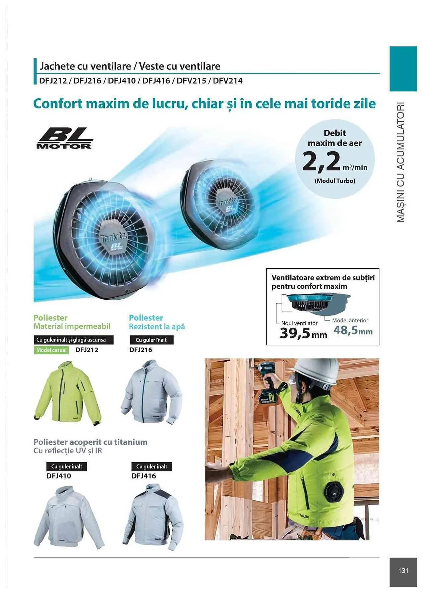 Catalog Makita catalog de la 1 ianuarie până la 31 decembrie 2023 - Revista Pagina 131