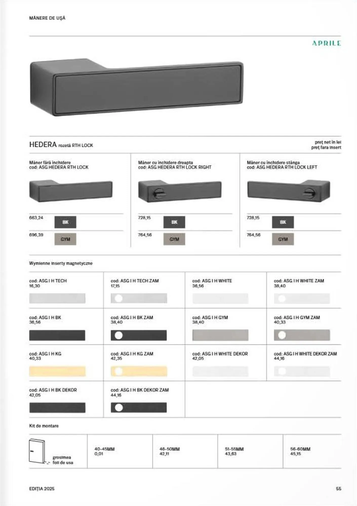 Catalog Catalog Proges de la 8 septembrie până la 31 decembrie 2025 - Revista Pagina 57