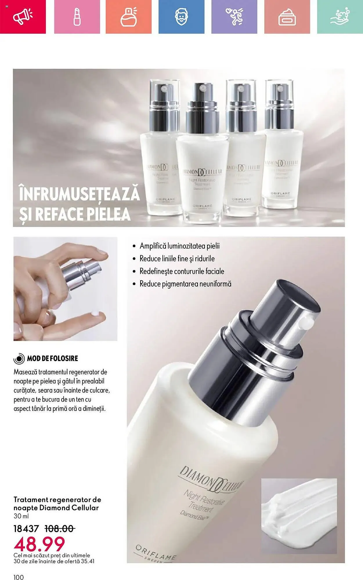 Catalog Catalog Oriflame de la 25 mai până la 14 iunie 2025 - Revista Pagina 100
