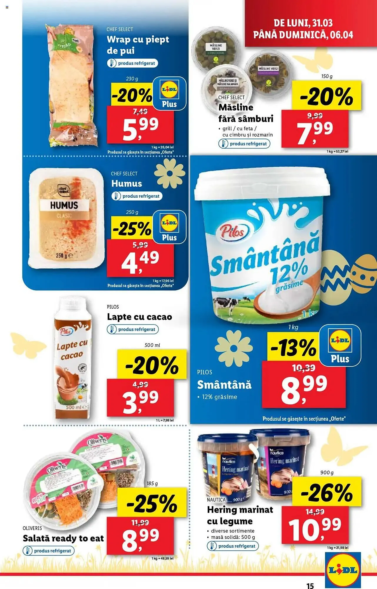 Catalog Catalog Lidl de la 31 martie până la 6 aprilie 2025 - Revista Pagina 15