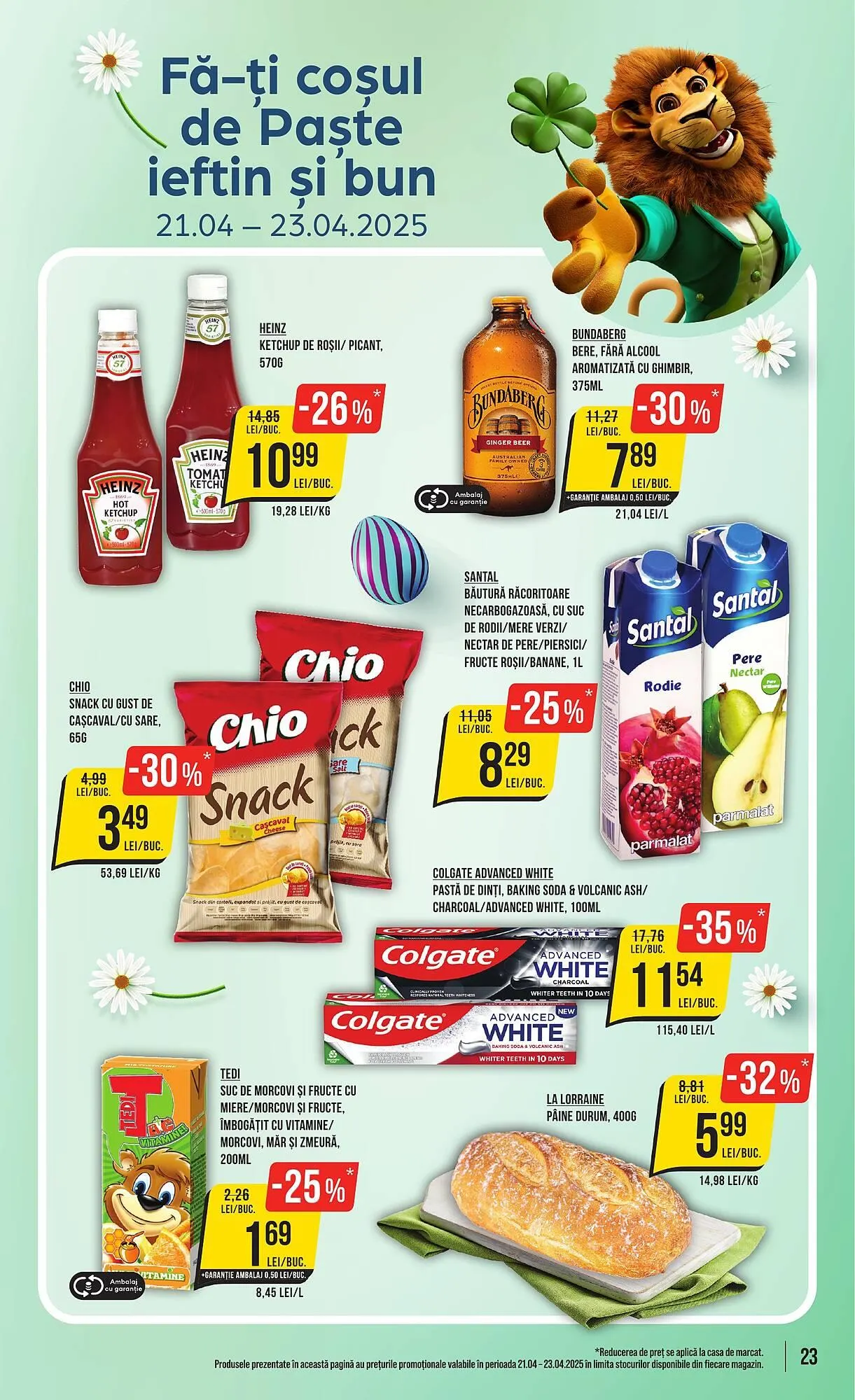 Catalog Catalog Mega Image de la 17 aprilie până la 23 aprilie 2025 - Revista Pagina 23