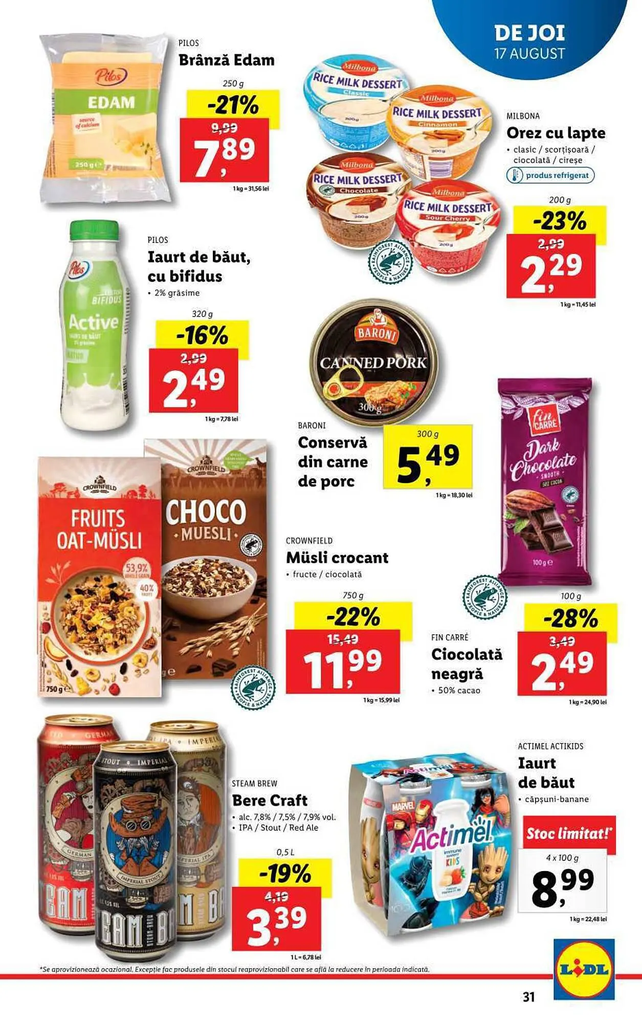 Catalog Lidl catalog de la 14 august până la 20 august 2023 - Revista Pagina 31