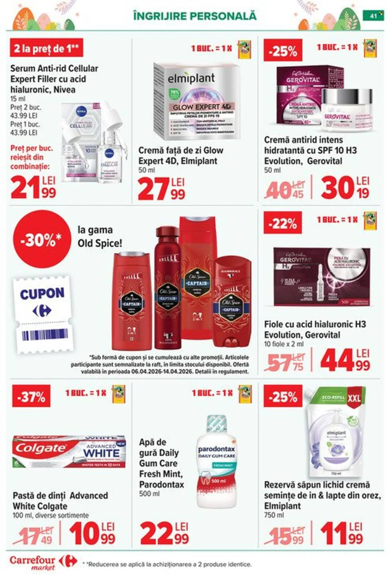 Catalog Catalog Carrefour Market de la 6 aprilie până la 14 aprilie 2026 - Revista Pagina 46
