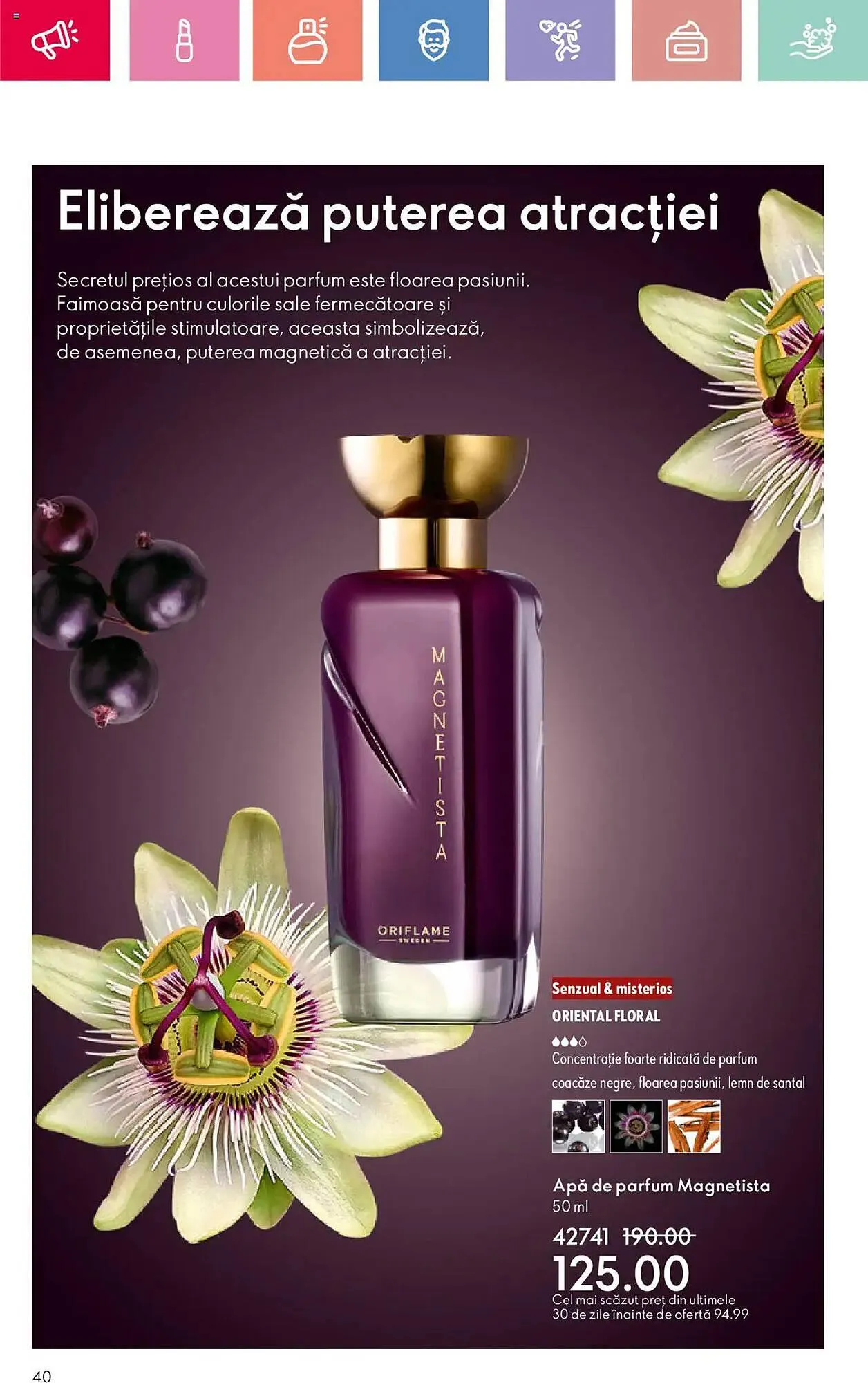 Catalog Catalog Oriflame de la 26 iulie până la 19 august 2025 - Revista Pagina 40