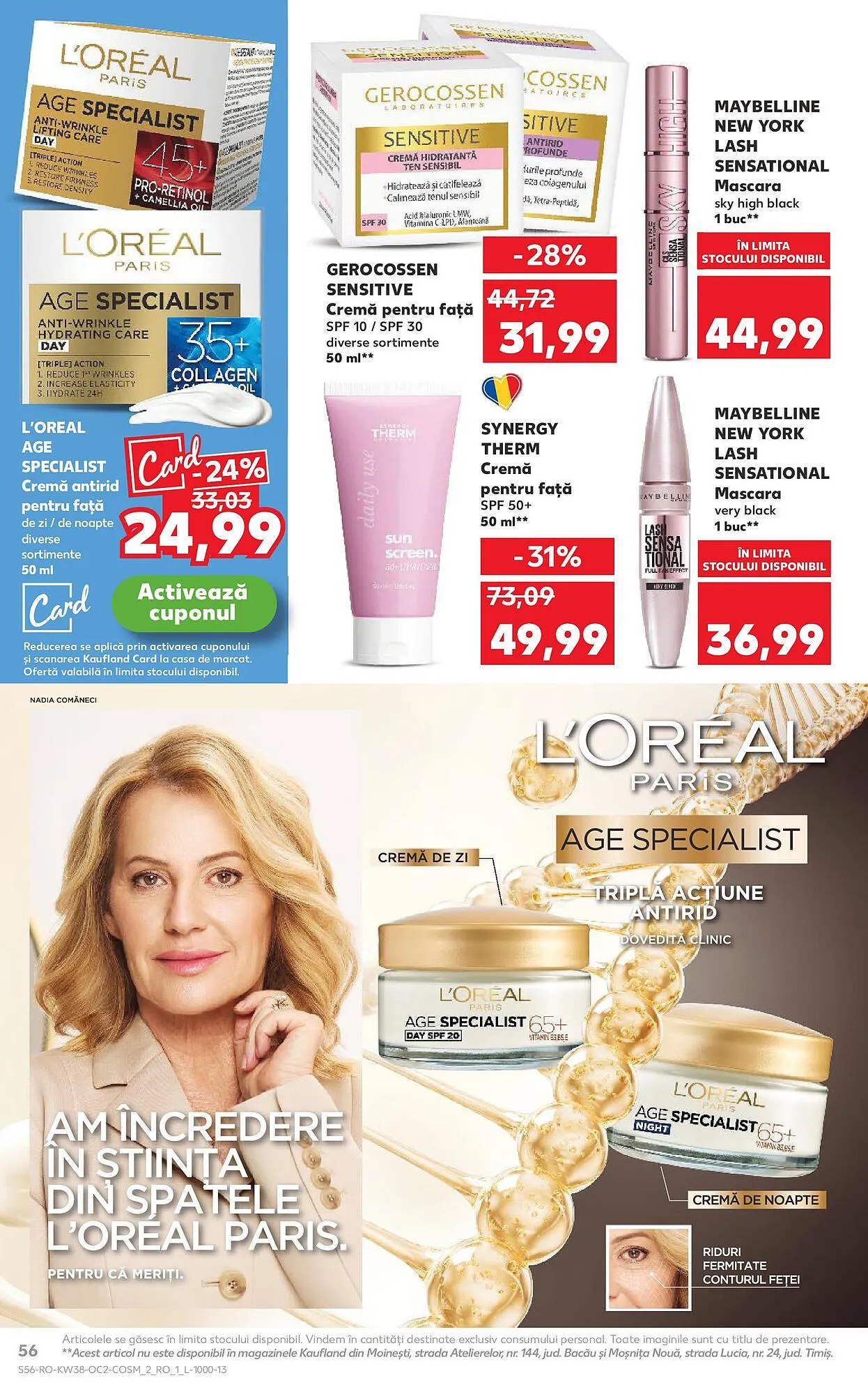 Catalog Catalog Kaufland de la 17 septembrie până la 23 septembrie 2025 - Revista Pagina 56