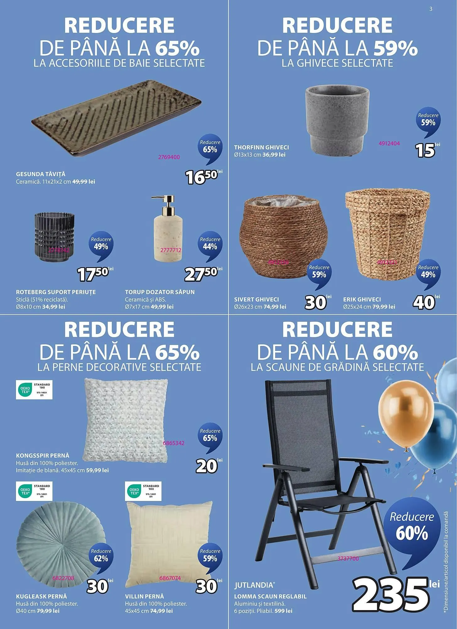 Catalog Catalog JYSK de la 1 mai până la 5 mai 2025 - Revista Pagina 3