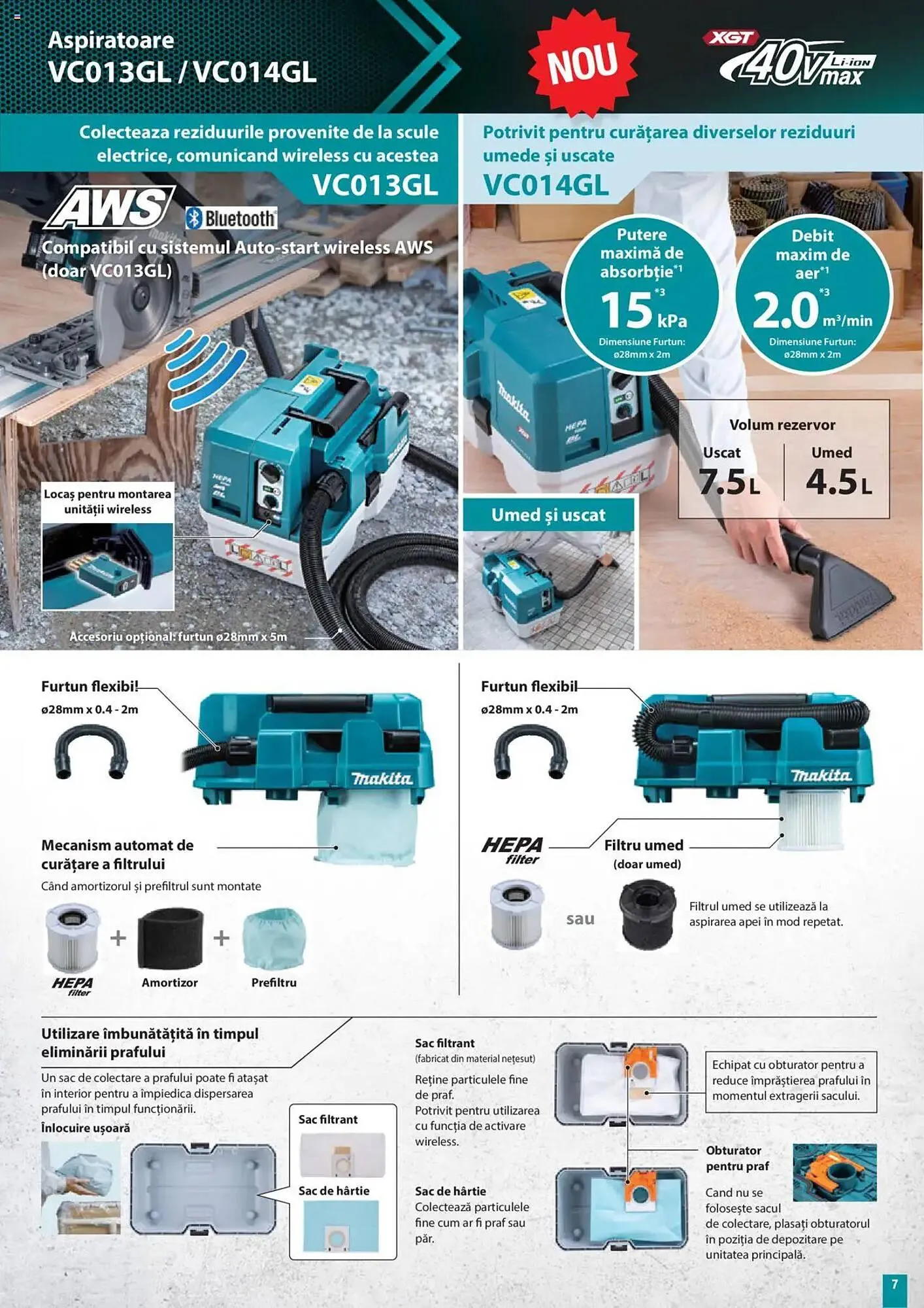Catalog Catalog Makita de la 1 octombrie până la 31 decembrie 2025 - Revista Pagina 7