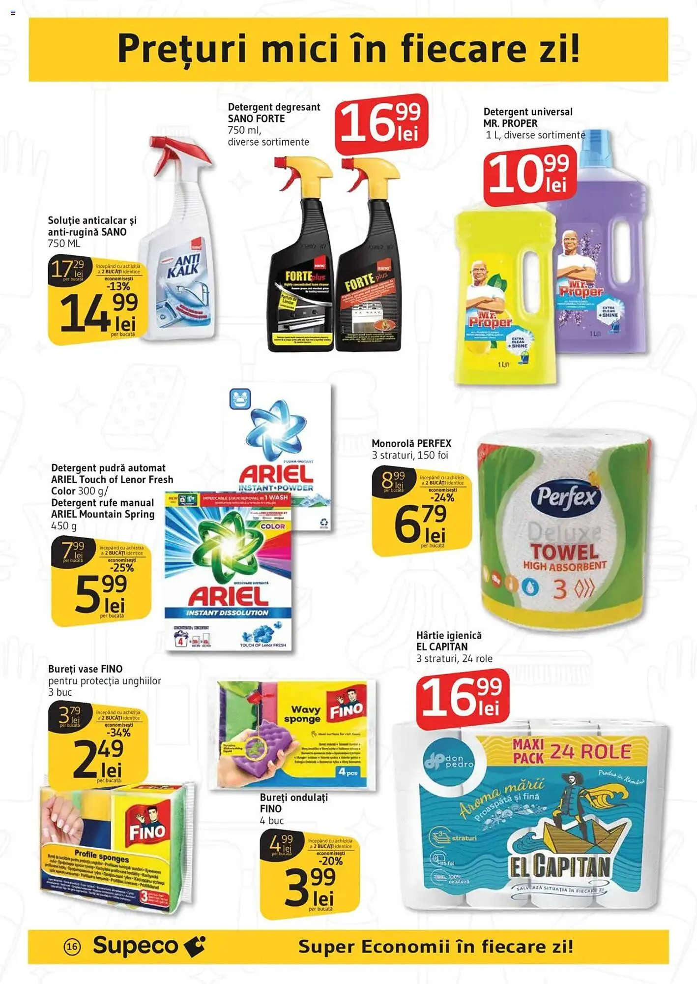 Catalog Catalog Supeco de la 11 iunie până la 25 iunie 2025 - Revista Pagina 16