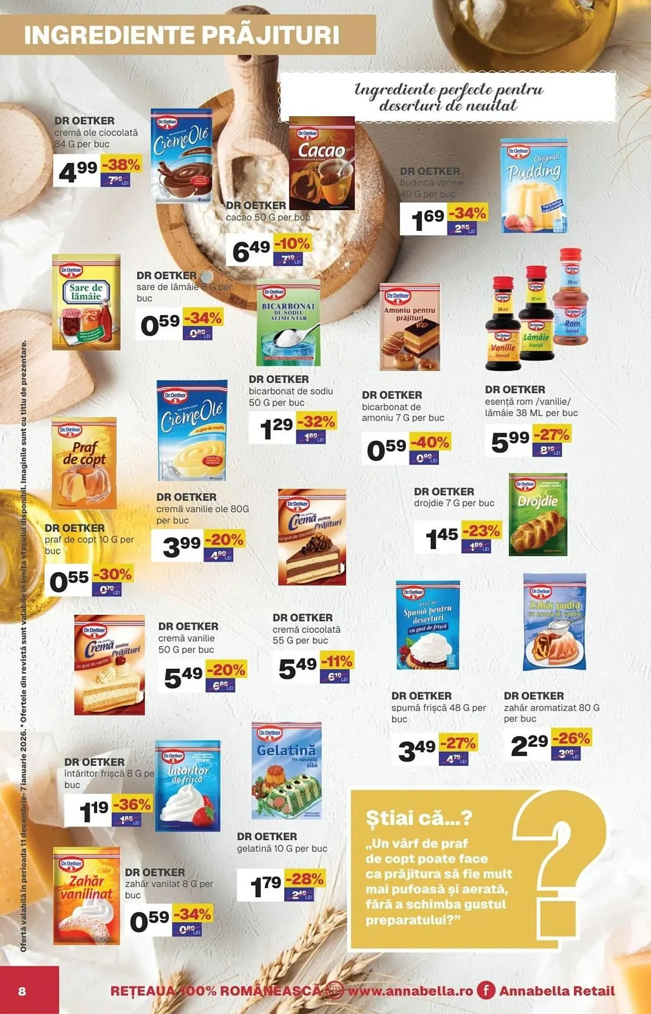 Catalog Catalog Annabella de la 12 decembrie până la 7 ianuarie 2026 - Revista Pagina 8