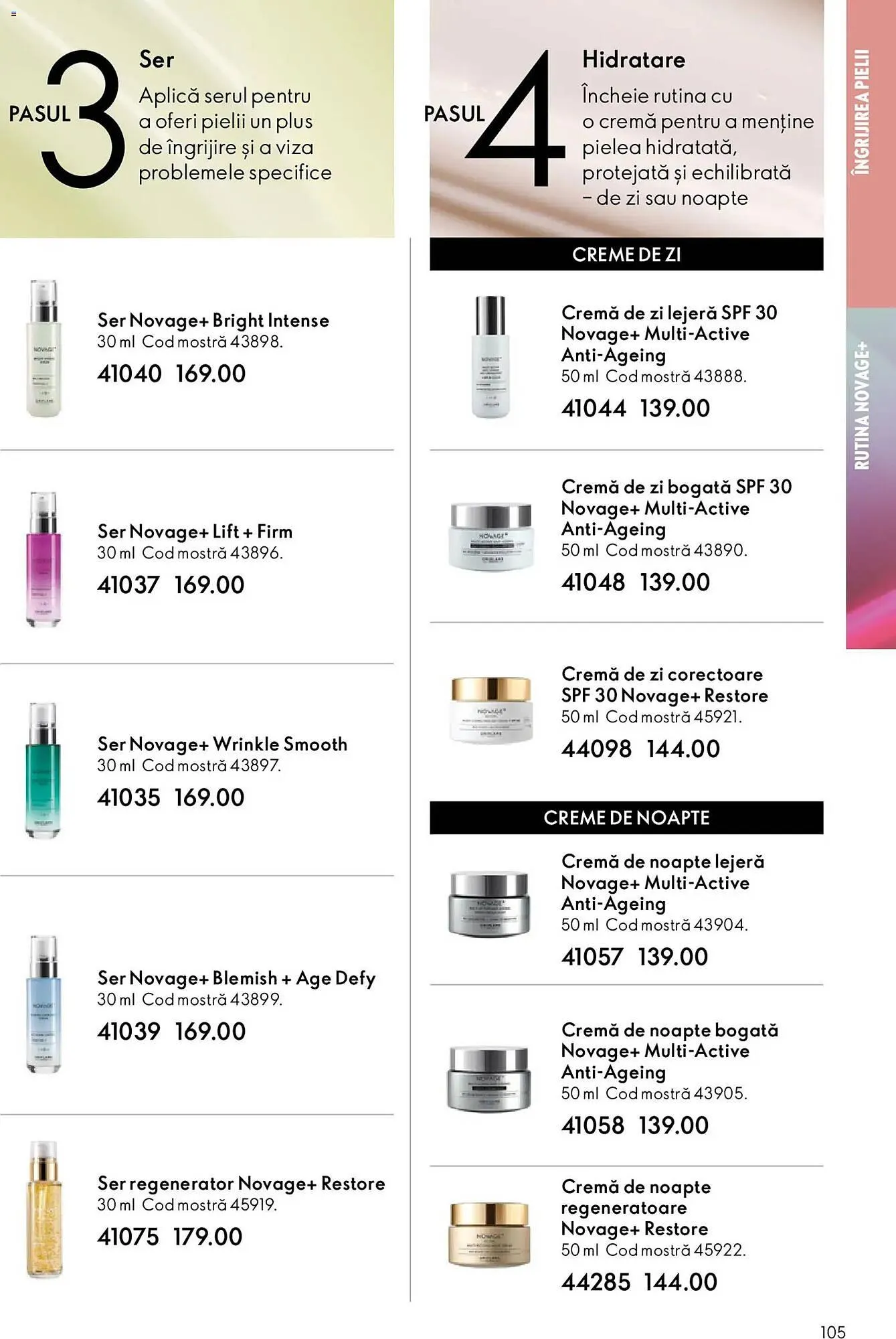 Catalog Catalog Oriflame de la 6 mai până la 26 mai 2026 - Revista Pagina 105