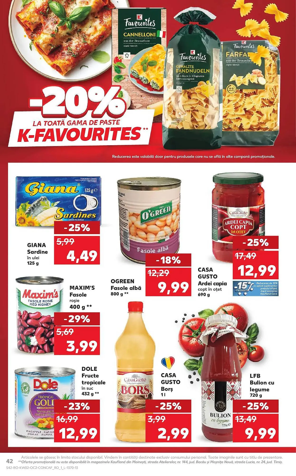 Catalog Catalog Kaufland de la 7 ianuarie până la 13 ianuarie 2026 - Revista Pagina 42