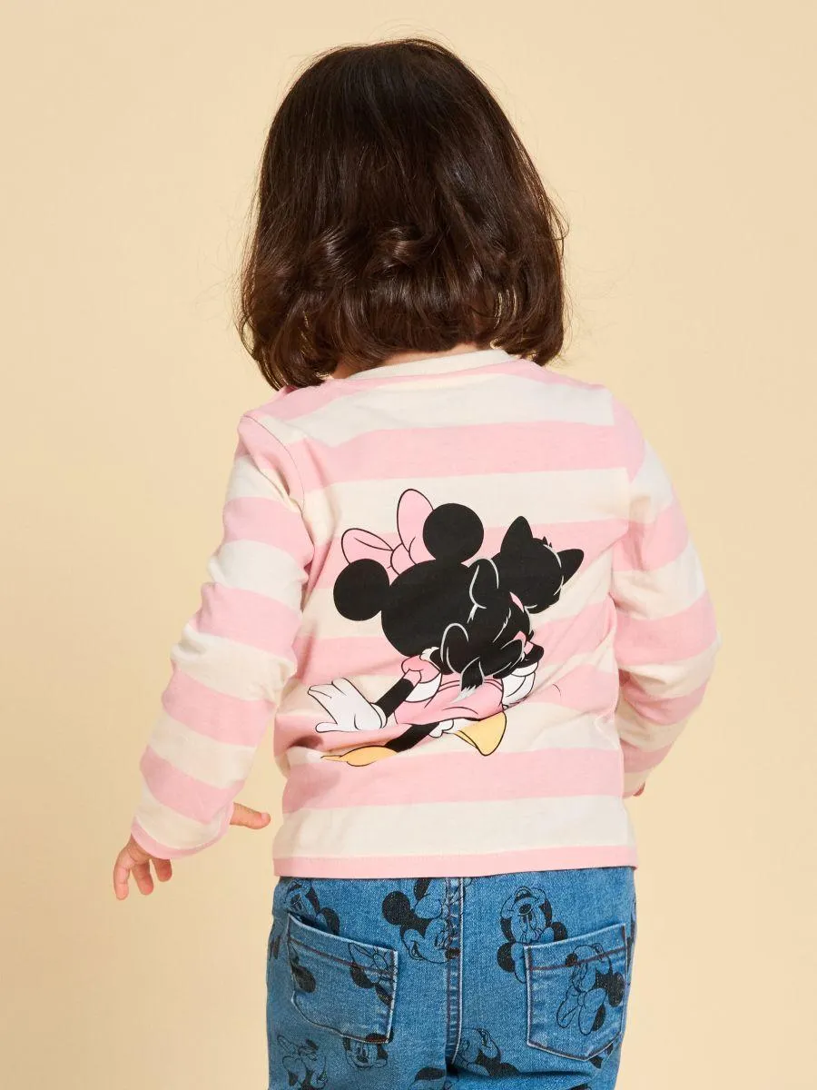 Tricou Minnie Mouse, cu mânecă lungă