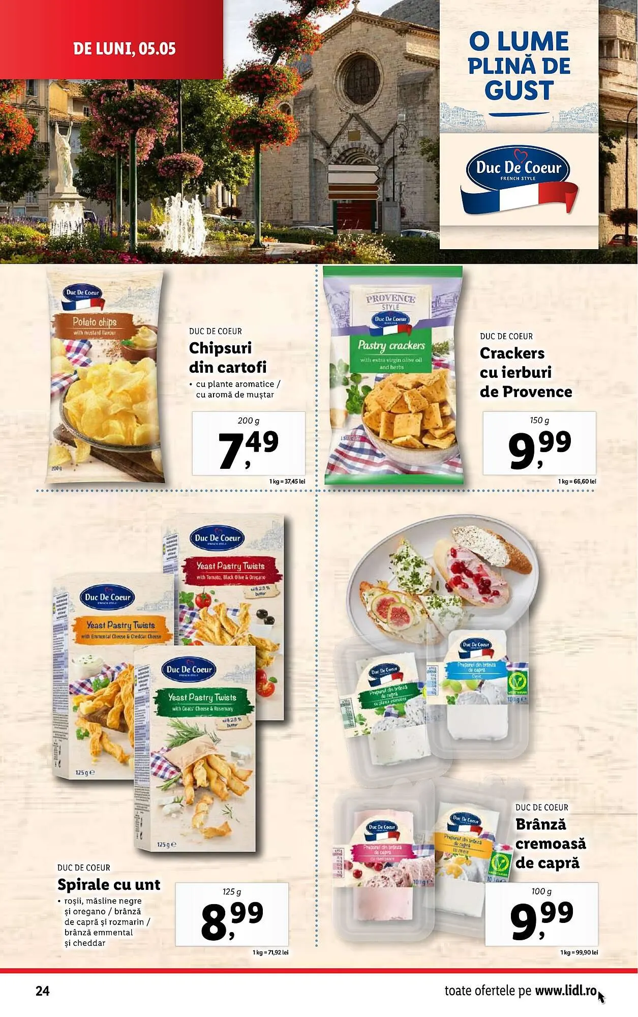 Catalog Catalog Lidl de la 5 mai până la 11 mai 2025 - Revista Pagina 24