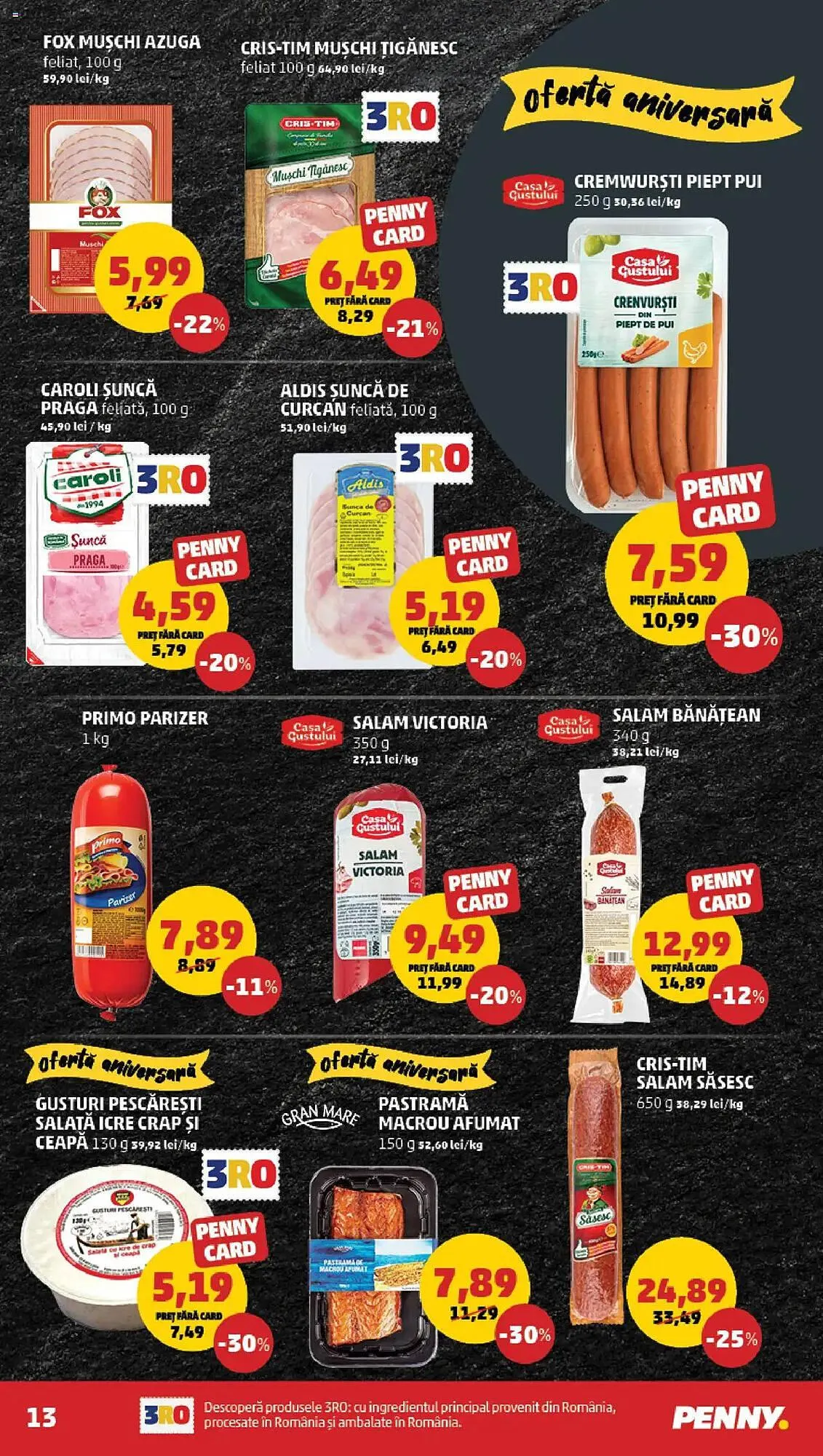 Catalog Catalog Penny de la 11 iunie până la 17 iunie 2025 - Revista Pagina 13