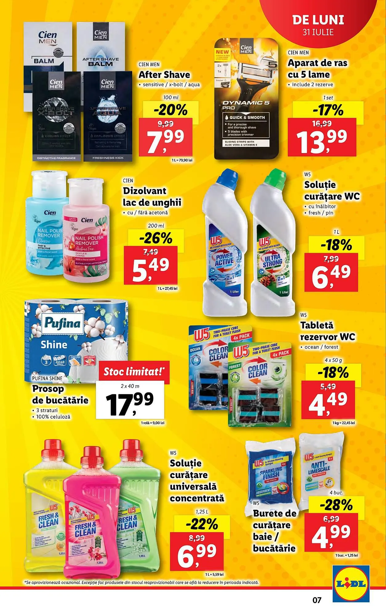 Catalog Lidl catalog de la 31 iulie până la 6 august 2023 - Revista Pagina 7