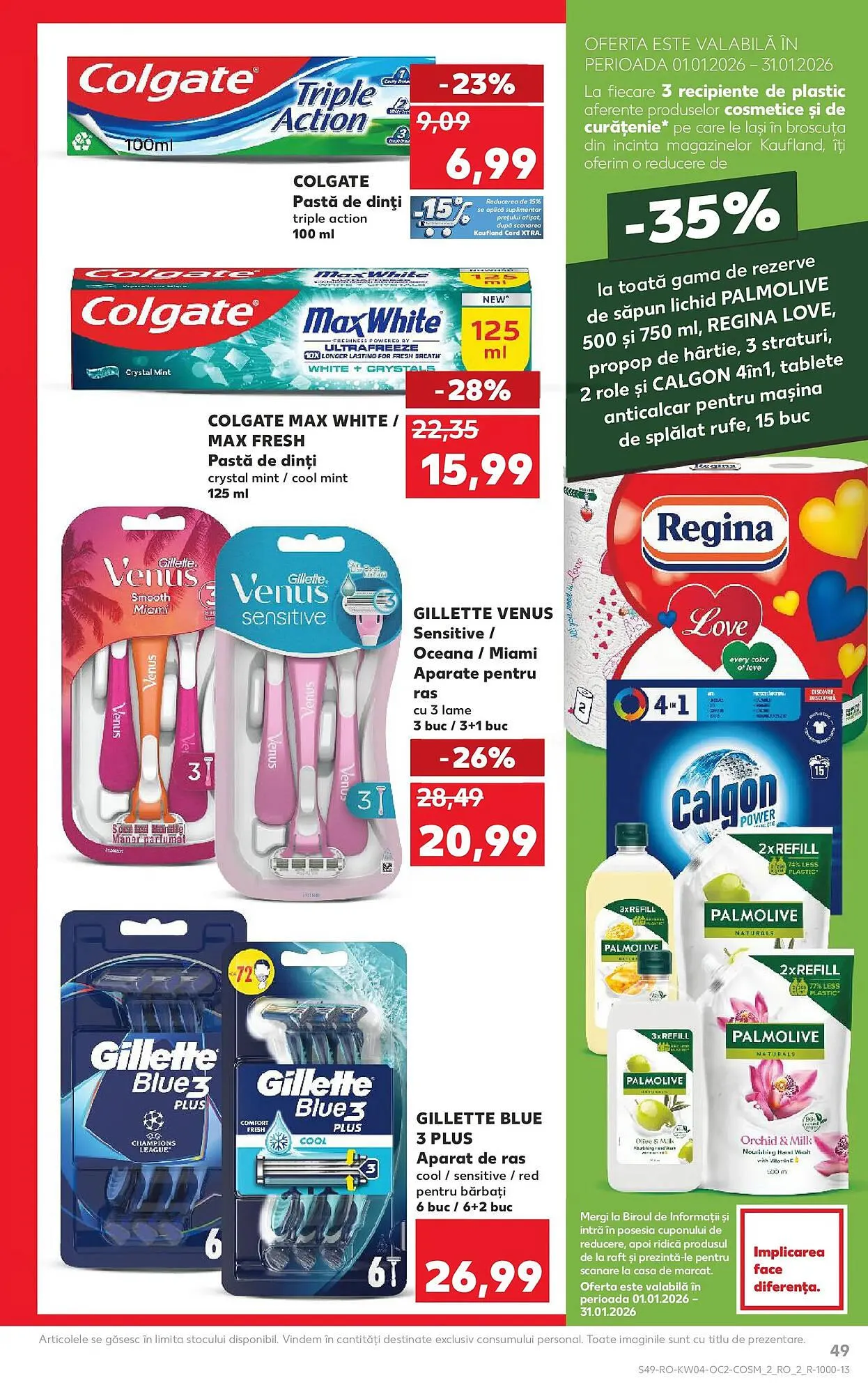 Catalog Catalog Kaufland de la 21 ianuarie până la 27 ianuarie 2026 - Revista Pagina 49