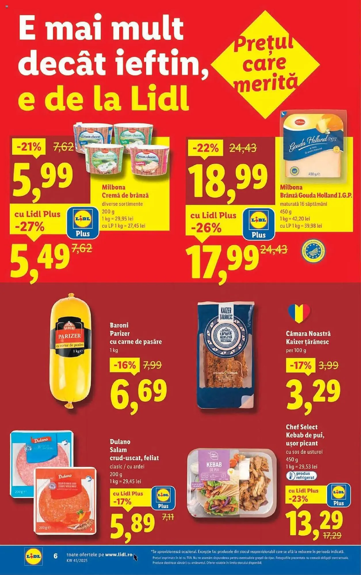 Catalog Catalog Lidl de la 5 octombrie până la 12 octombrie 2025 - Revista Pagina 6