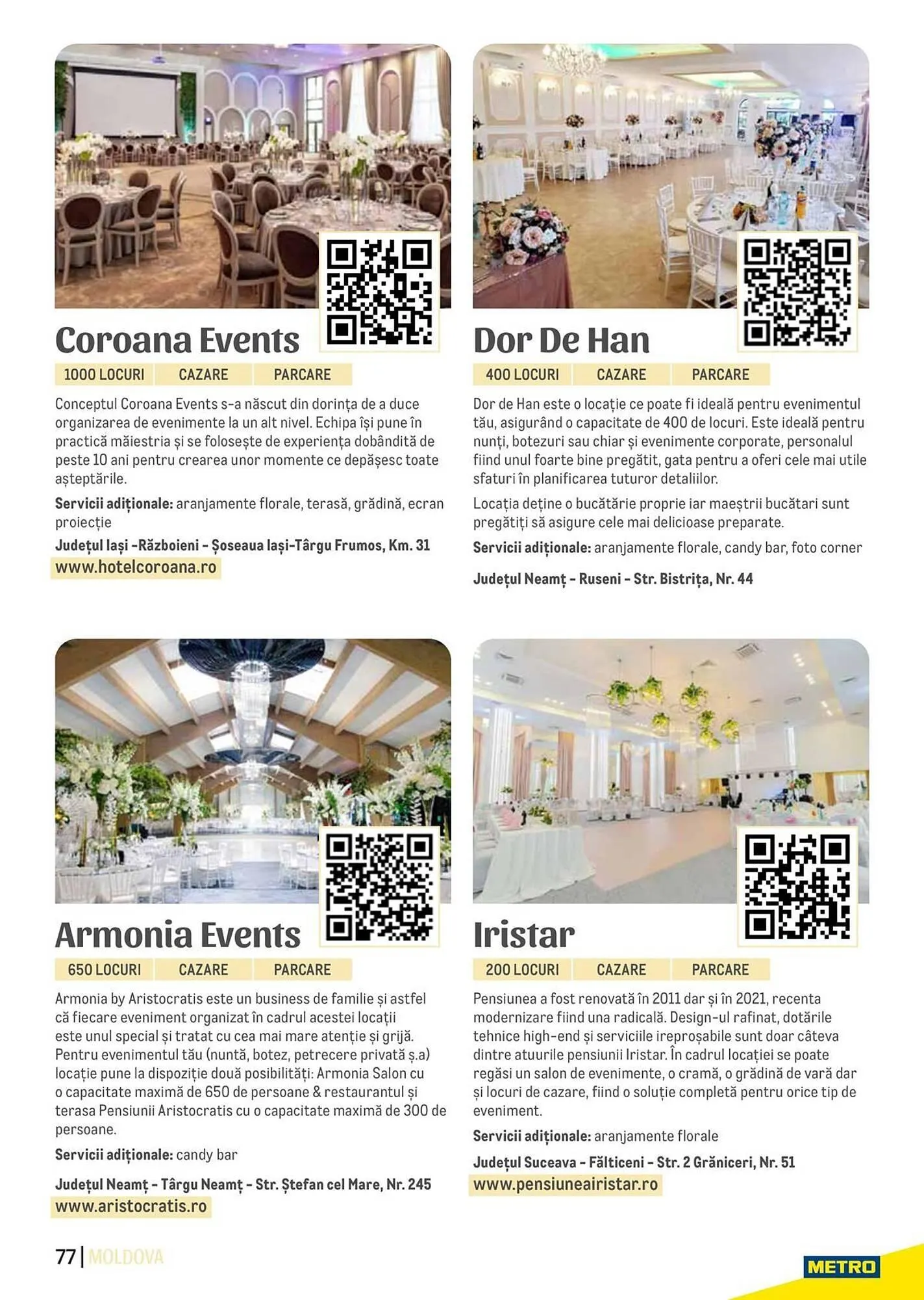 Catalog Catalog Metro de la 9 aprilie până la 31 decembrie 2025 - Revista Pagina 77