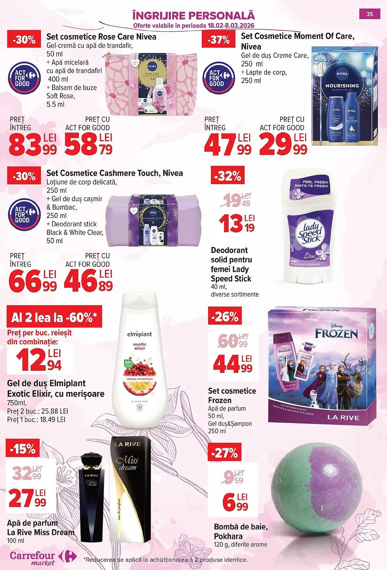 Catalog Catalog Carrefour Market de la 25 februarie până la 8 martie 2026 - Revista Pagina 37