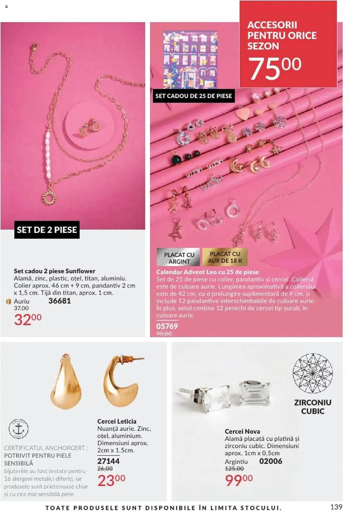 Catalog Catalog Avon de la 1 ianuarie până la 31 ianuarie 2025 - Revista Pagina 139