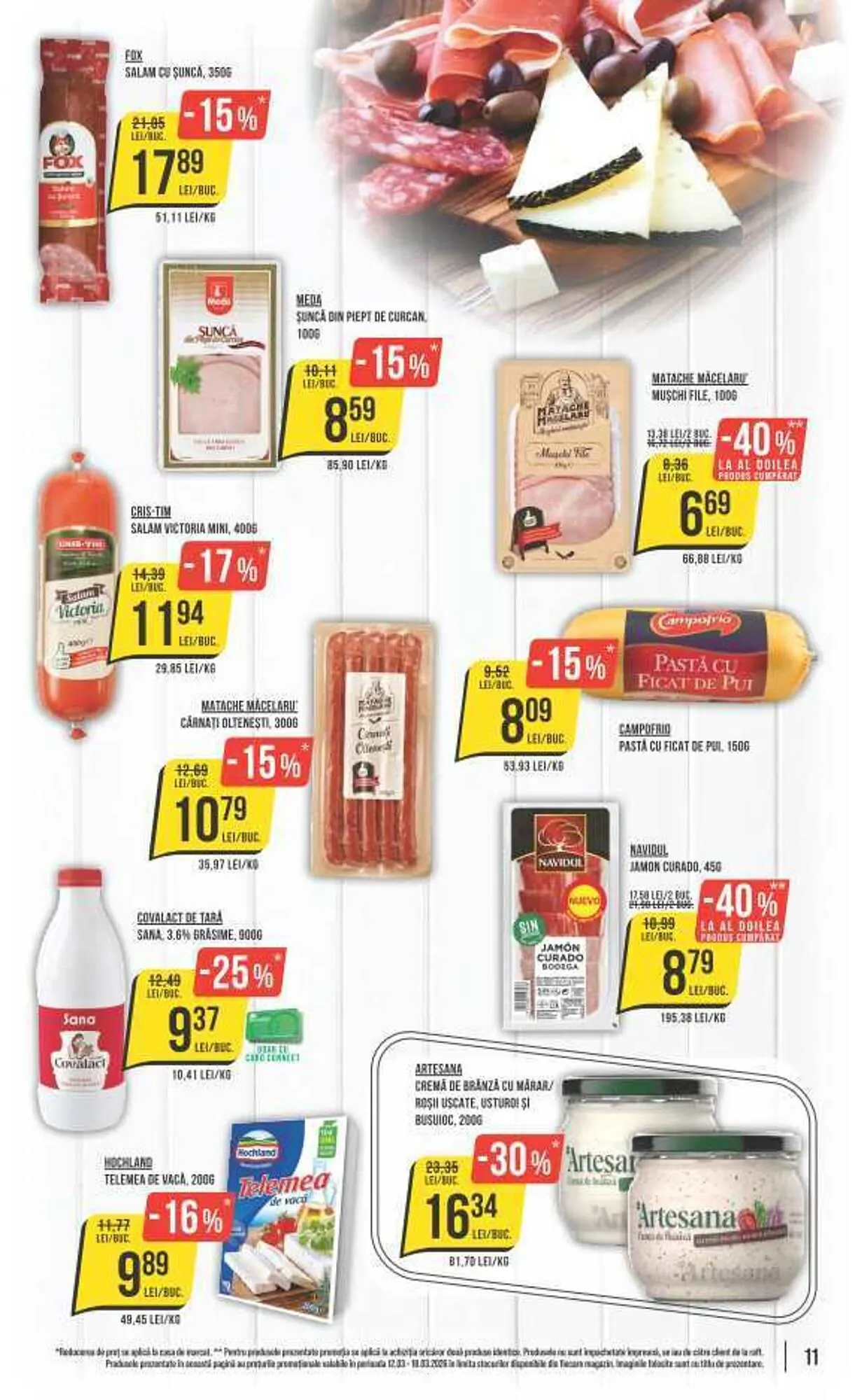 Catalog Catalog Mega Image de la 12 martie până la 18 martie 2026 - Revista Pagina 11