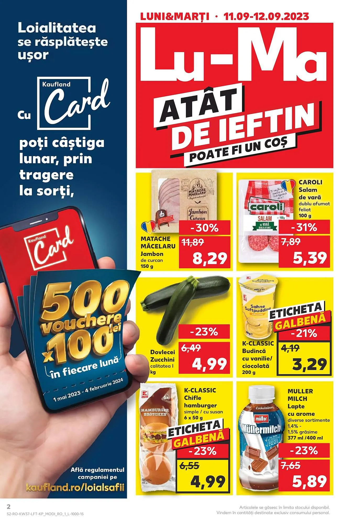 Catalog Kaufland catalog de la 13 septembrie până la 19 septembrie 2023 - Revista Pagina 2