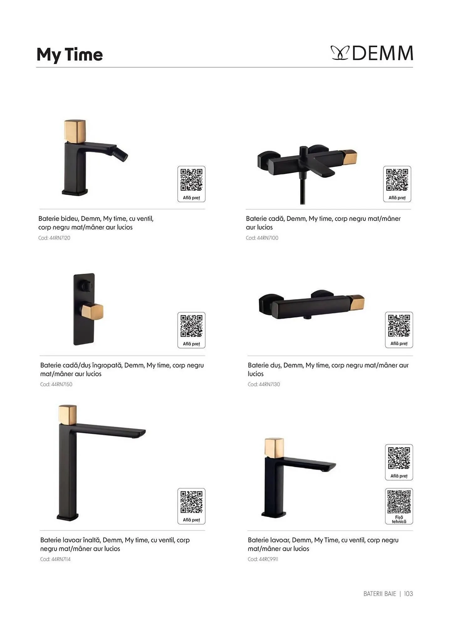 Catalog Catalog Romstal de la 1 aprilie până la 31 decembrie 2026 - Revista Pagina 103