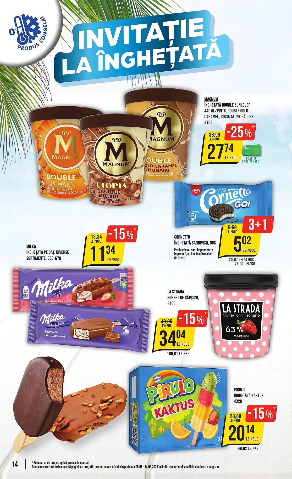 Catalog Catalog Mega Image de la 8 mai până la 14 mai 2025 - Revista Pagina 14