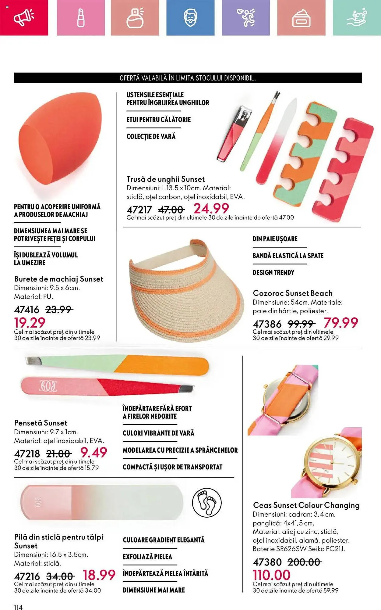 Catalog Catalog Oriflame de la 13 aprilie până la 3 mai 2025 - Revista Pagina 114