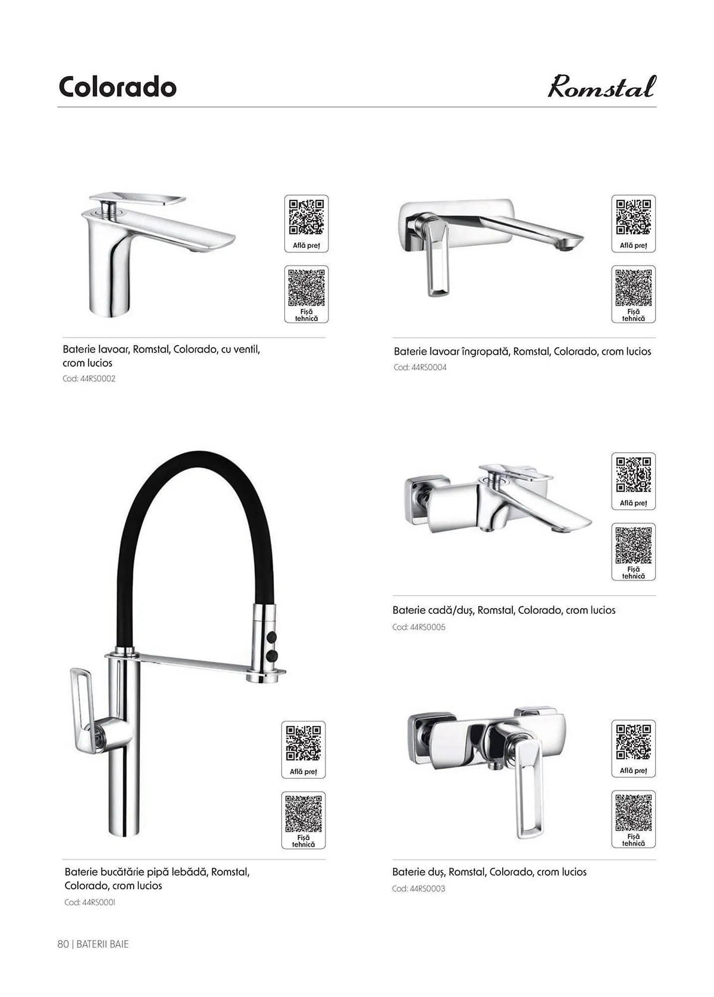 Catalog Catalog Romstal de la 1 aprilie până la 31 decembrie 2026 - Revista Pagina 80