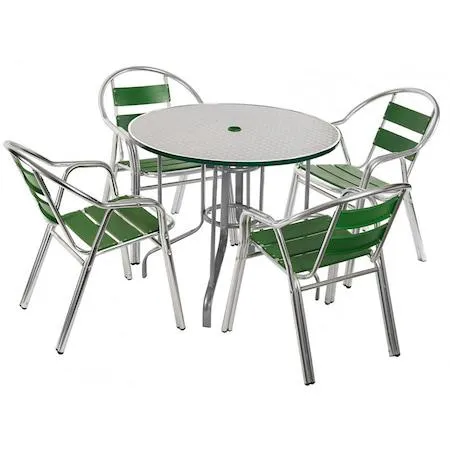 Set mobilier Heinner Citron, masa, 4 scaune