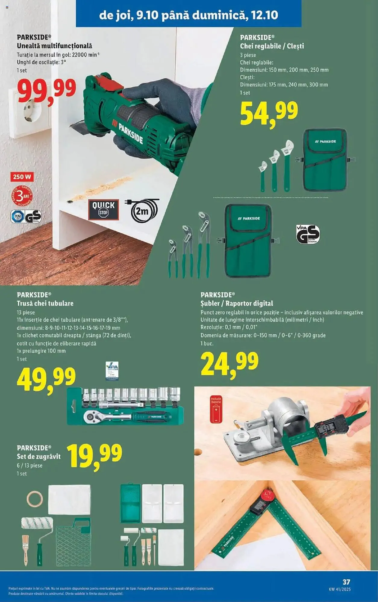 Catalog Catalog Lidl de la 5 octombrie până la 12 octombrie 2025 - Revista Pagina 37