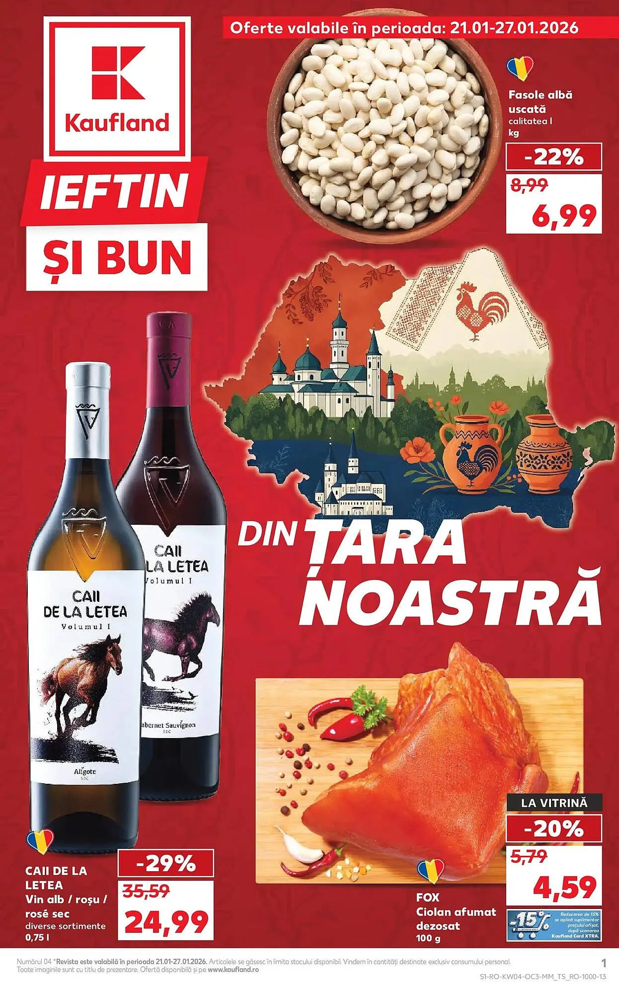 Catalog Catalog Kaufland de la 21 ianuarie până la 27 ianuarie 2026 - Revista Pagina 1