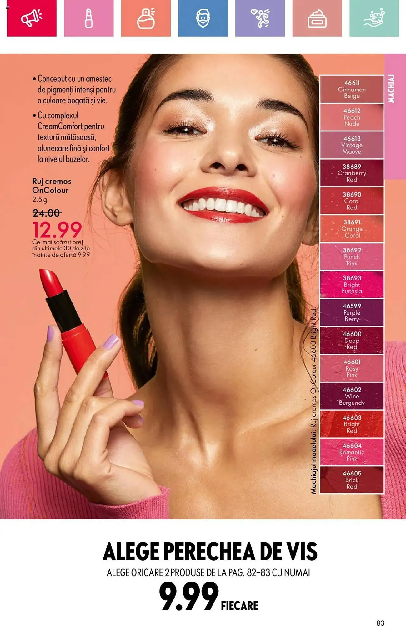 Catalog Catalog Oriflame de la 26 iulie până la 19 august 2025 - Revista Pagina 83