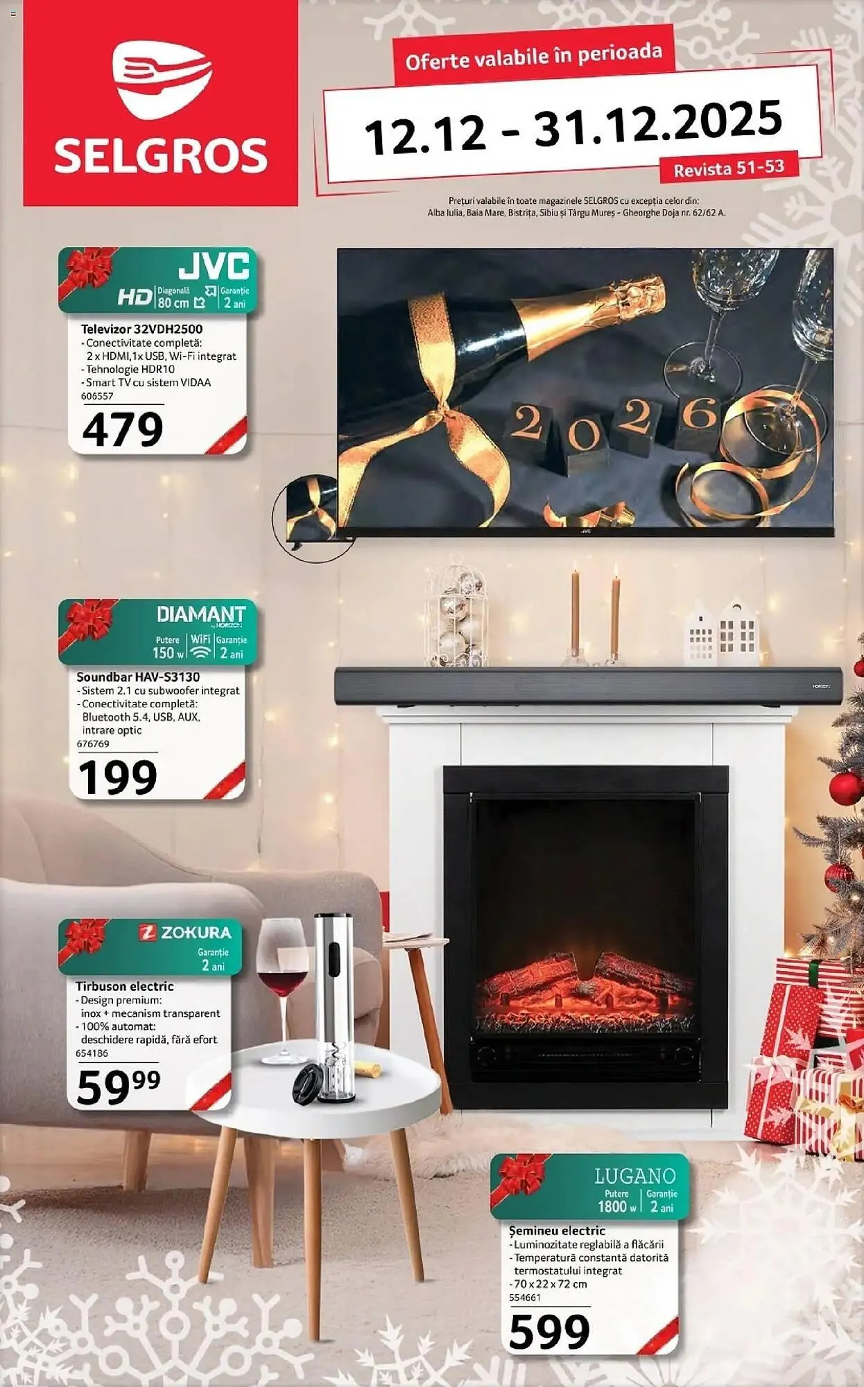 Catalog Catalog Selgros de la 12 decembrie până la 31 decembrie 2025 - Revista Pagina 1