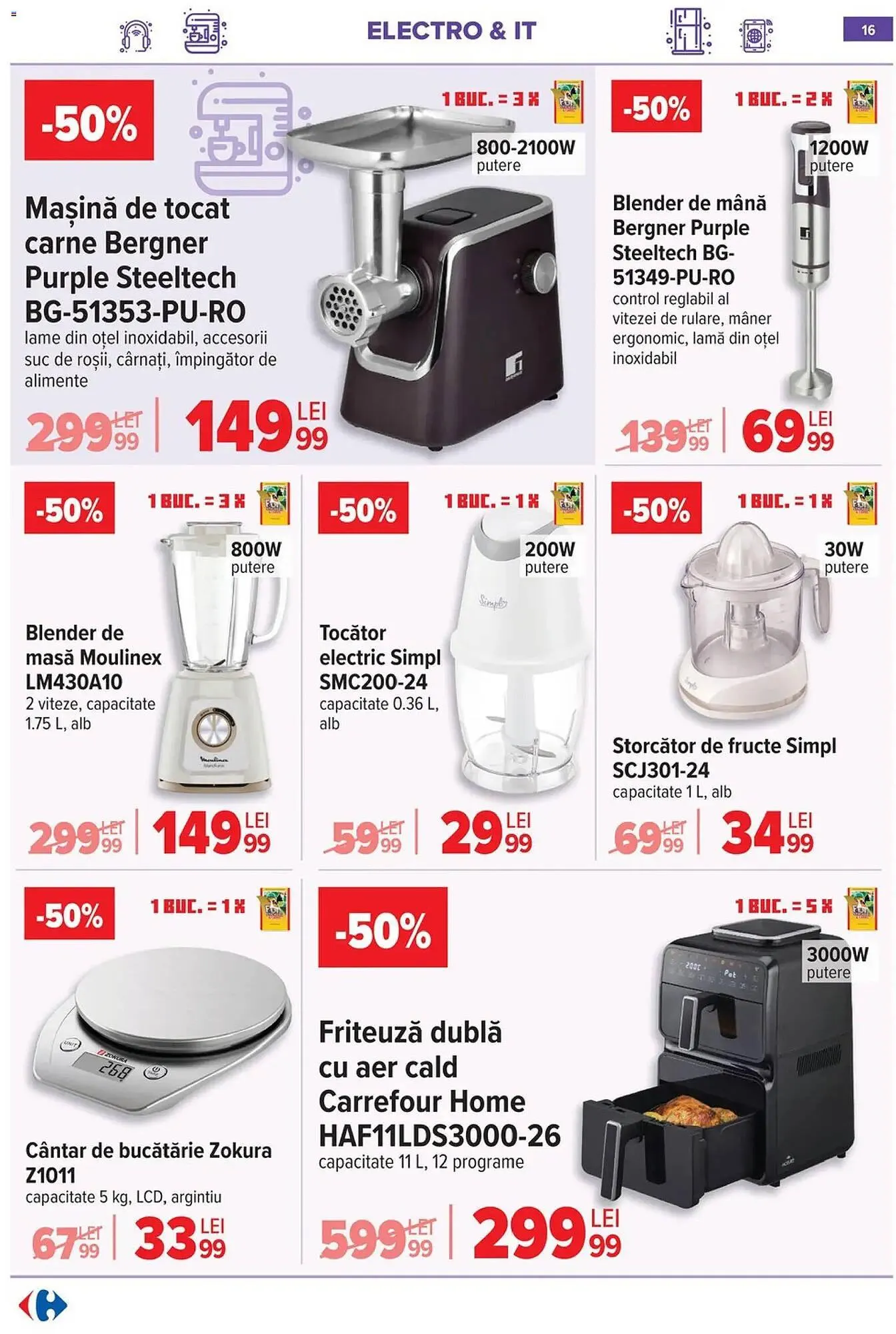 Catalog Catalog Carrefour de la 6 mai până la 19 mai 2026 - Revista Pagina 17