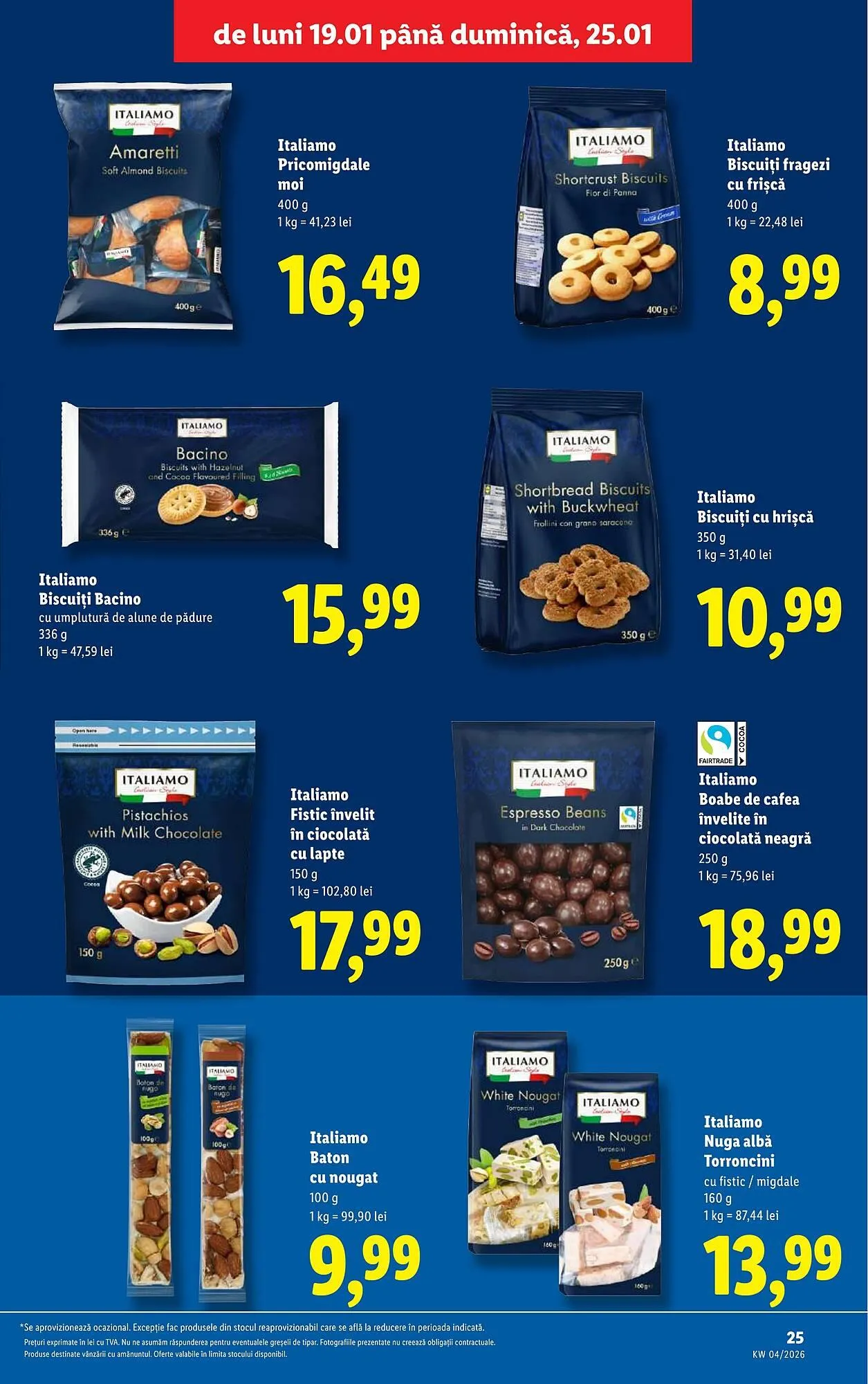 Catalog Catalog Lidl de la 19 ianuarie până la 25 ianuarie 2026 - Revista Pagina 25