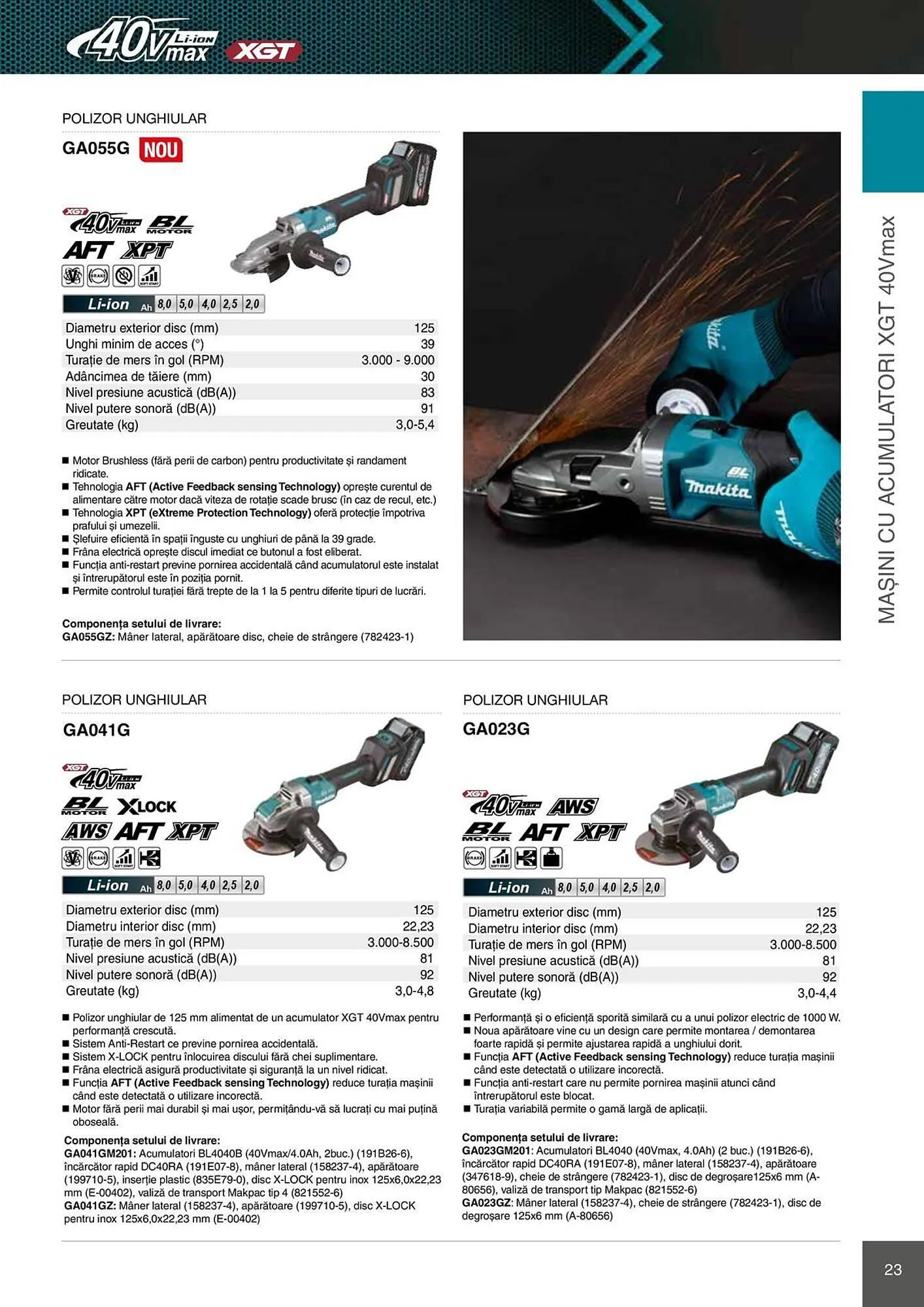 Catalog Catalog Makita de la 28 aprilie până la 31 decembrie 2026 - Revista Pagina 23