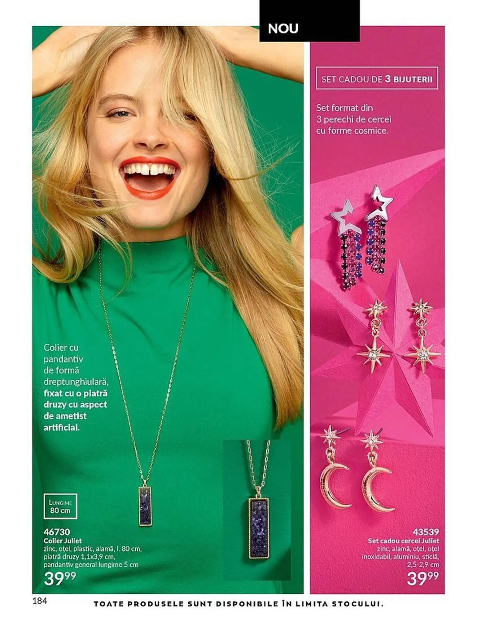 Catalog Avon catalog de la 1 octombrie până la 31 octombrie 2023 - Revista Pagina 184