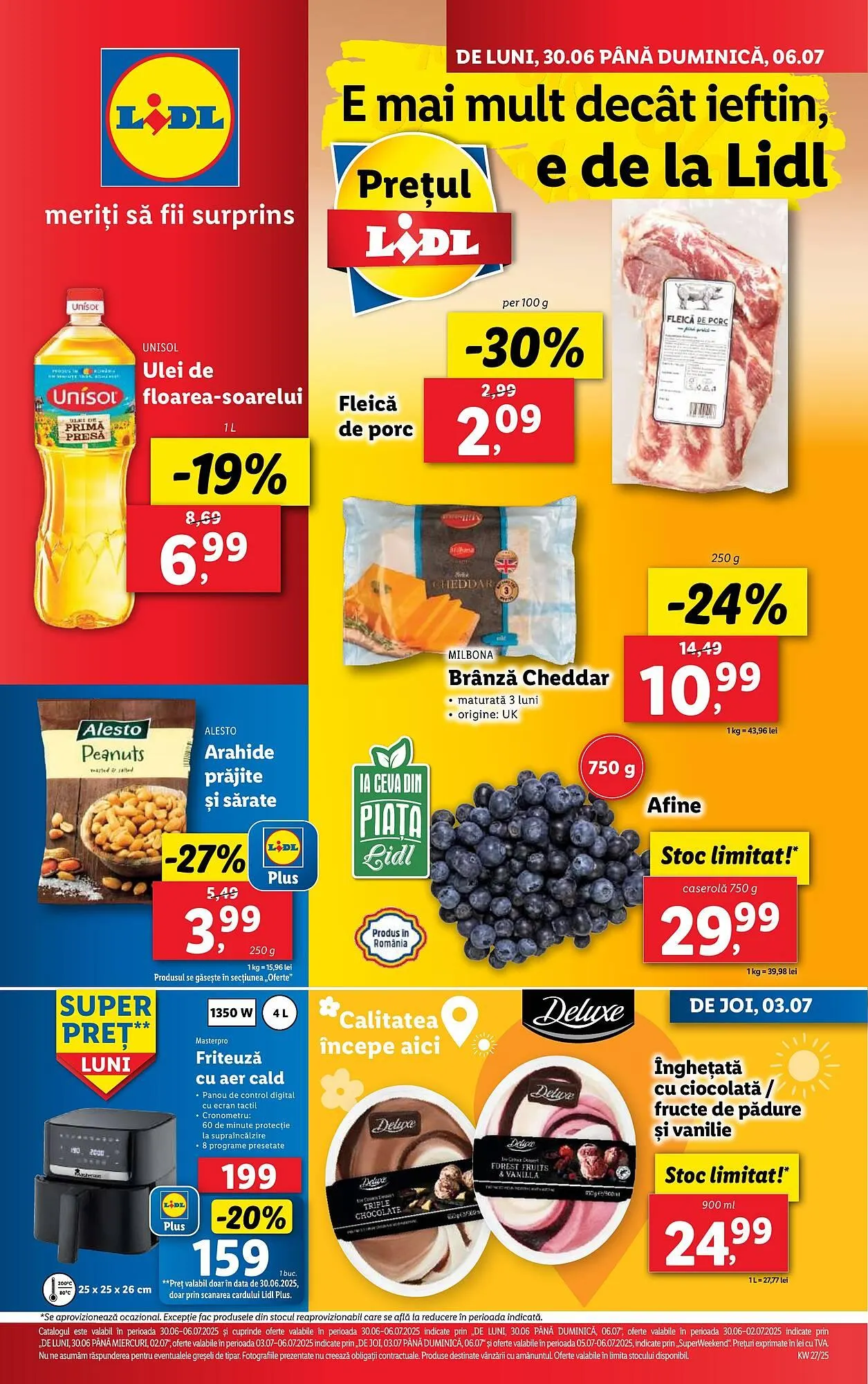 Catalog Catalog Lidl de la 30 iunie până la 6 iulie 2025 - Revista Pagina 1
