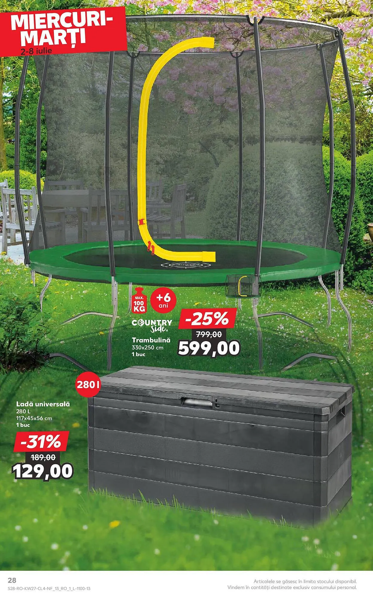 Catalog Catalog Kaufland de la 2 iulie până la 8 iulie 2025 - Revista Pagina 28