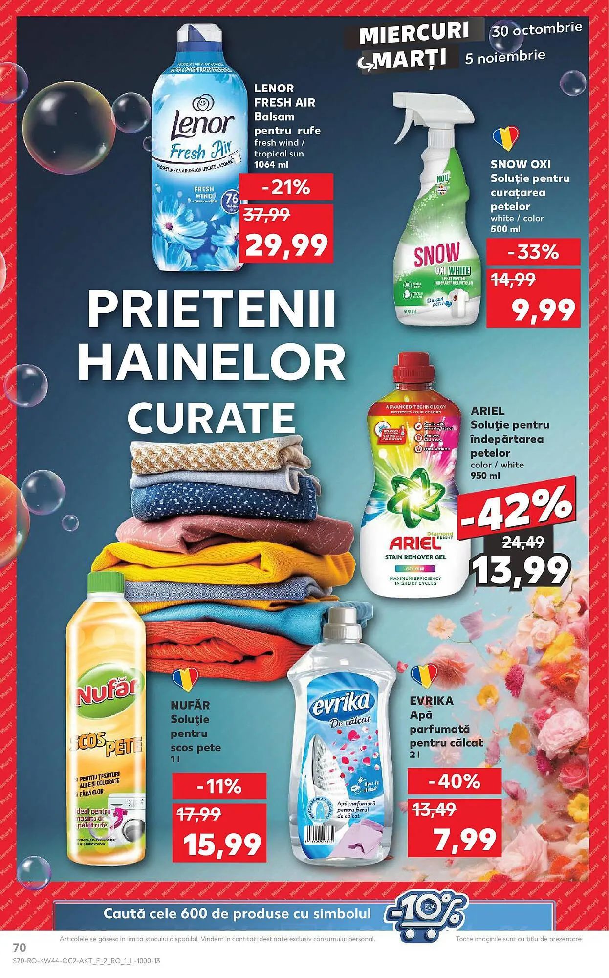 Catalog Catalog Kaufland de la 29 octombrie până la 3 noiembrie 2024 - Revista Pagina 70