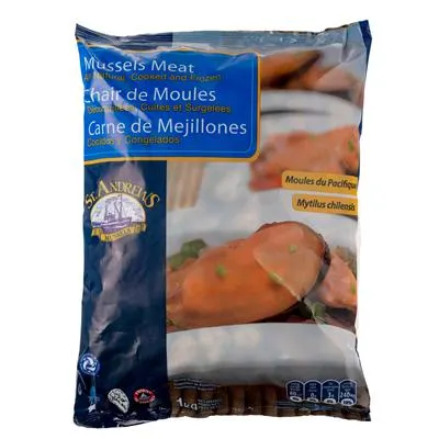 Carne de Scoici Calibru 100/200 Congelata 900 g ❄