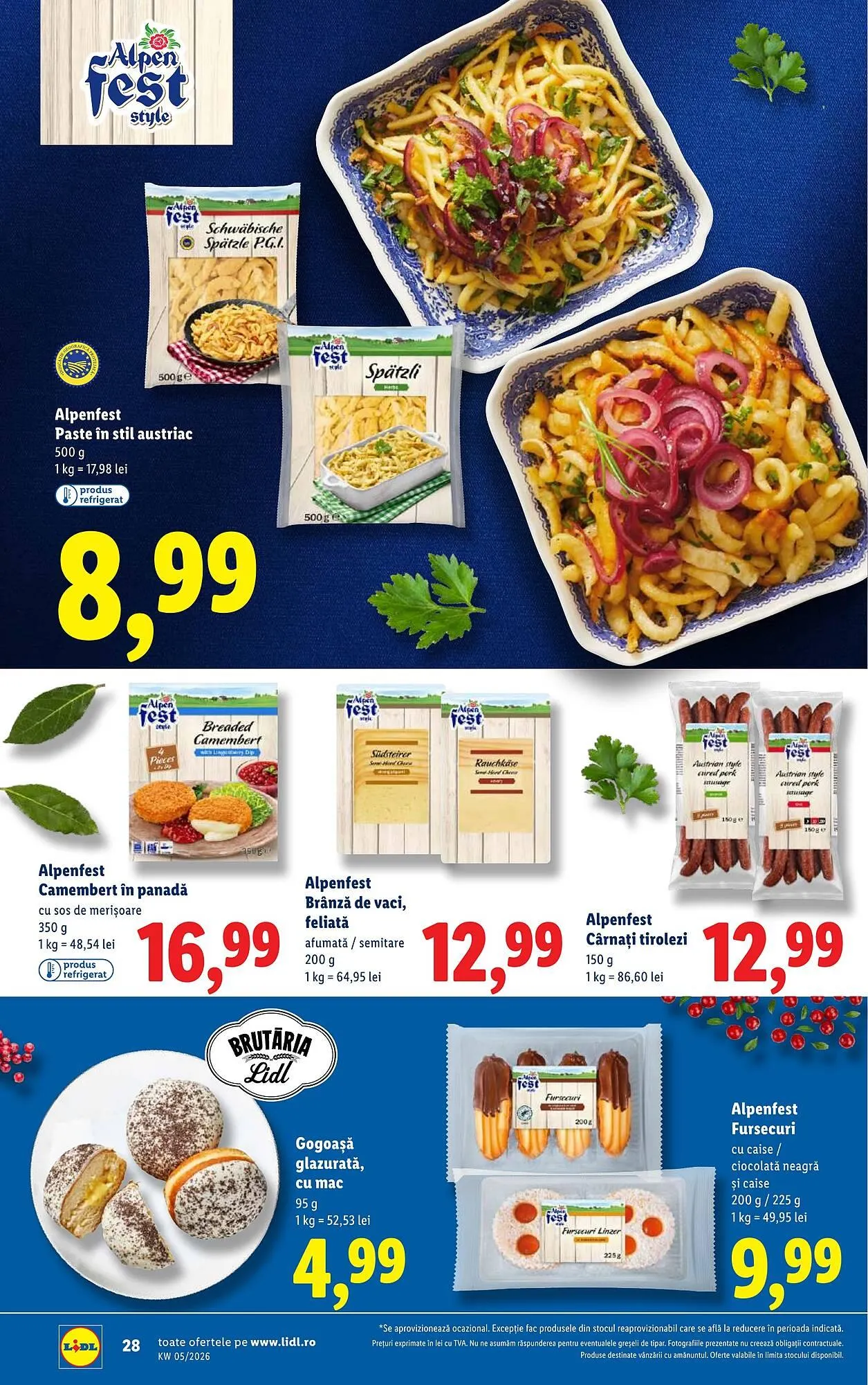 Catalog Catalog Lidl de la 26 ianuarie până la 1 februarie 2026 - Revista Pagina 28