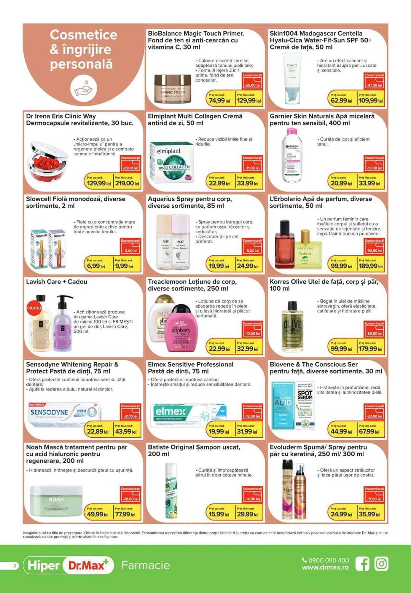 Catalog Catalog Dr.Max de la 1 martie până la 31 martie 2025 - Revista Pagina 2