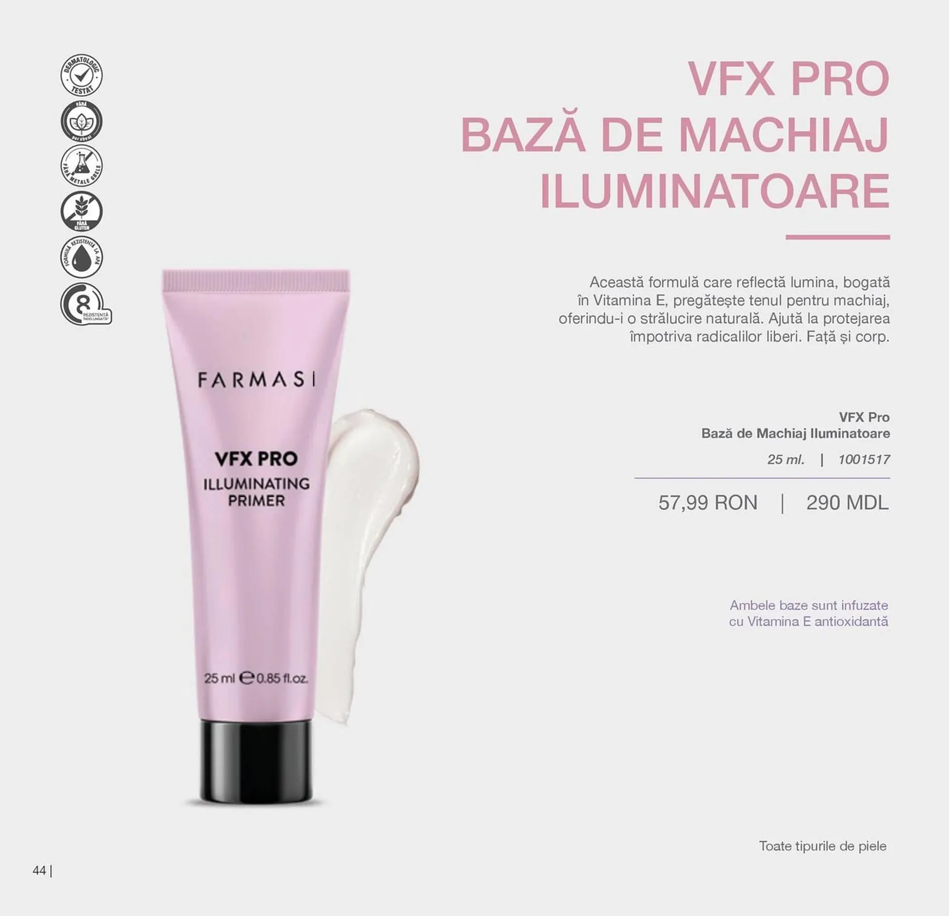 Catalog Catalog Farmasi de la 1 aprilie până la 31 august 2026 - Revista Pagina 44