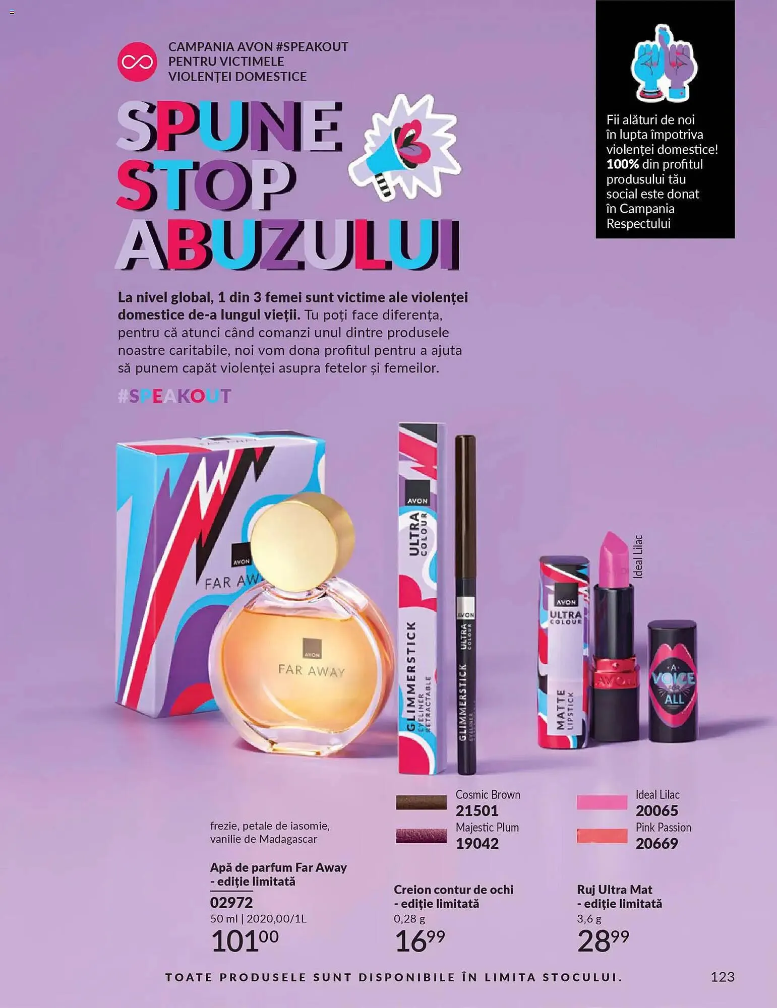 Catalog Catalog Avon de la 28 februarie până la 31 martie 2026 - Revista Pagina 125